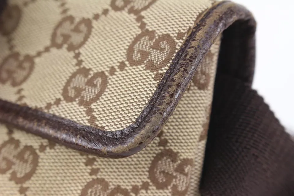 Gucci Monogram GG Belt Pouch Fanny Pack Waist Bag 913gk20