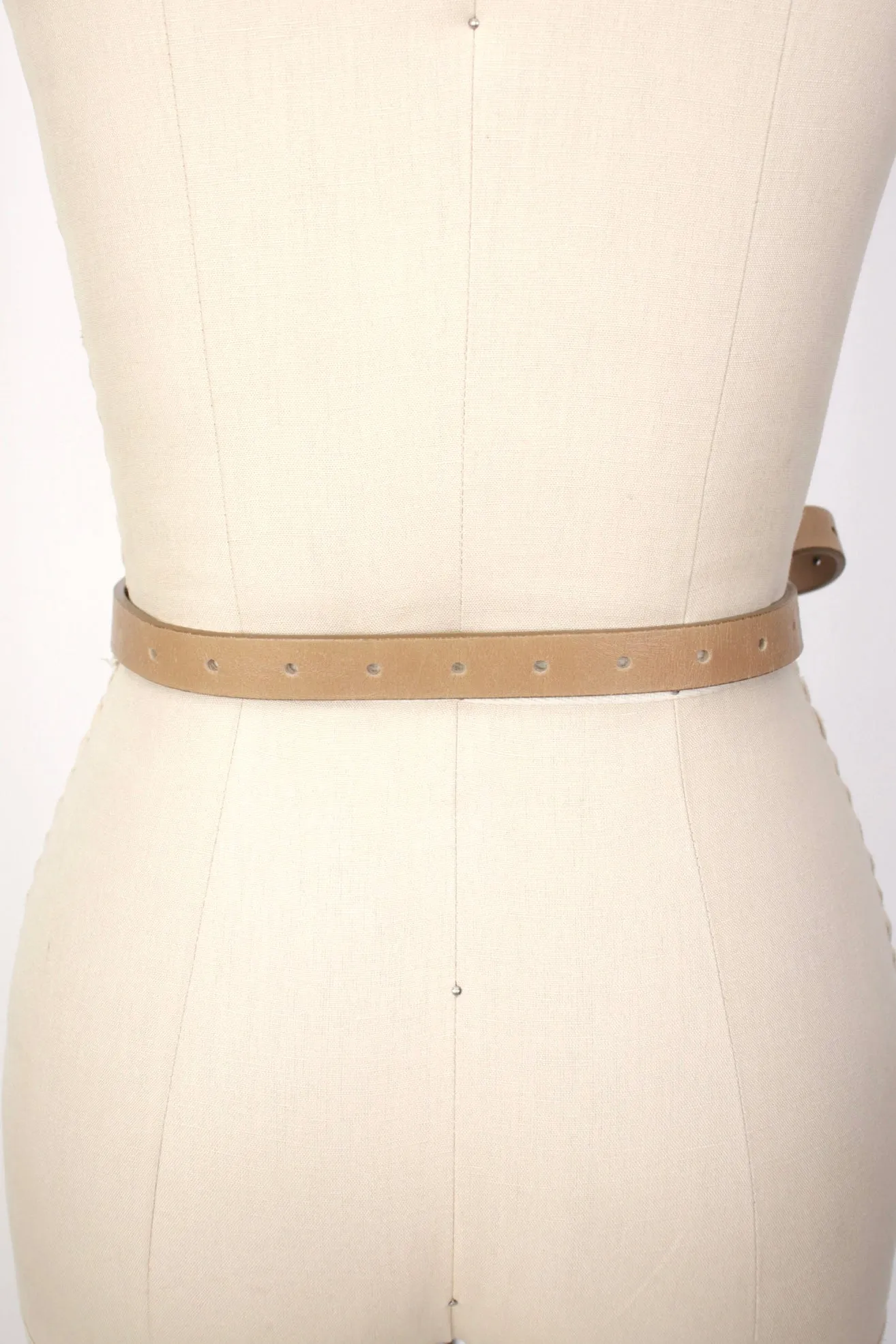 Gucci Tan Metal Plate Buckle Belt*