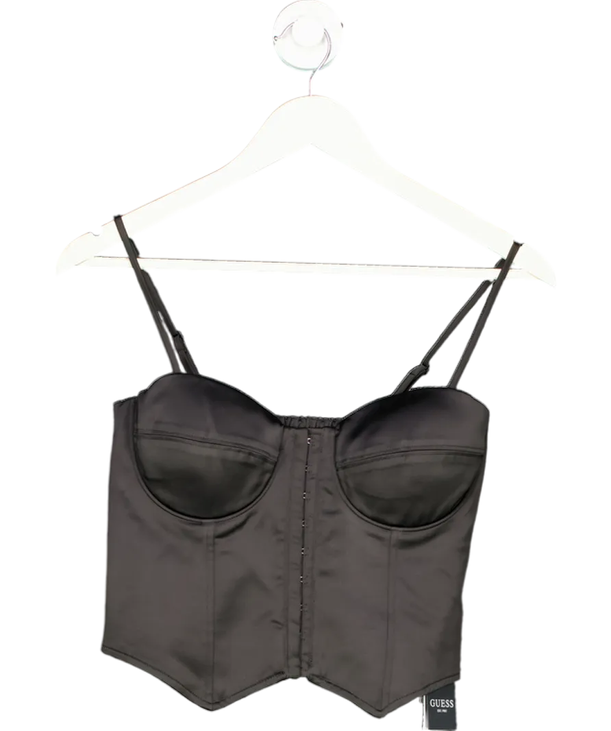 Guess Black Corest Top UK XS