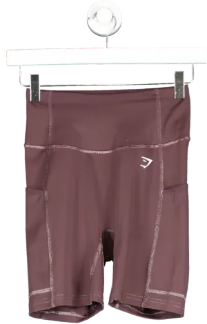 gymshark Brown Elevate Shorts UK XS