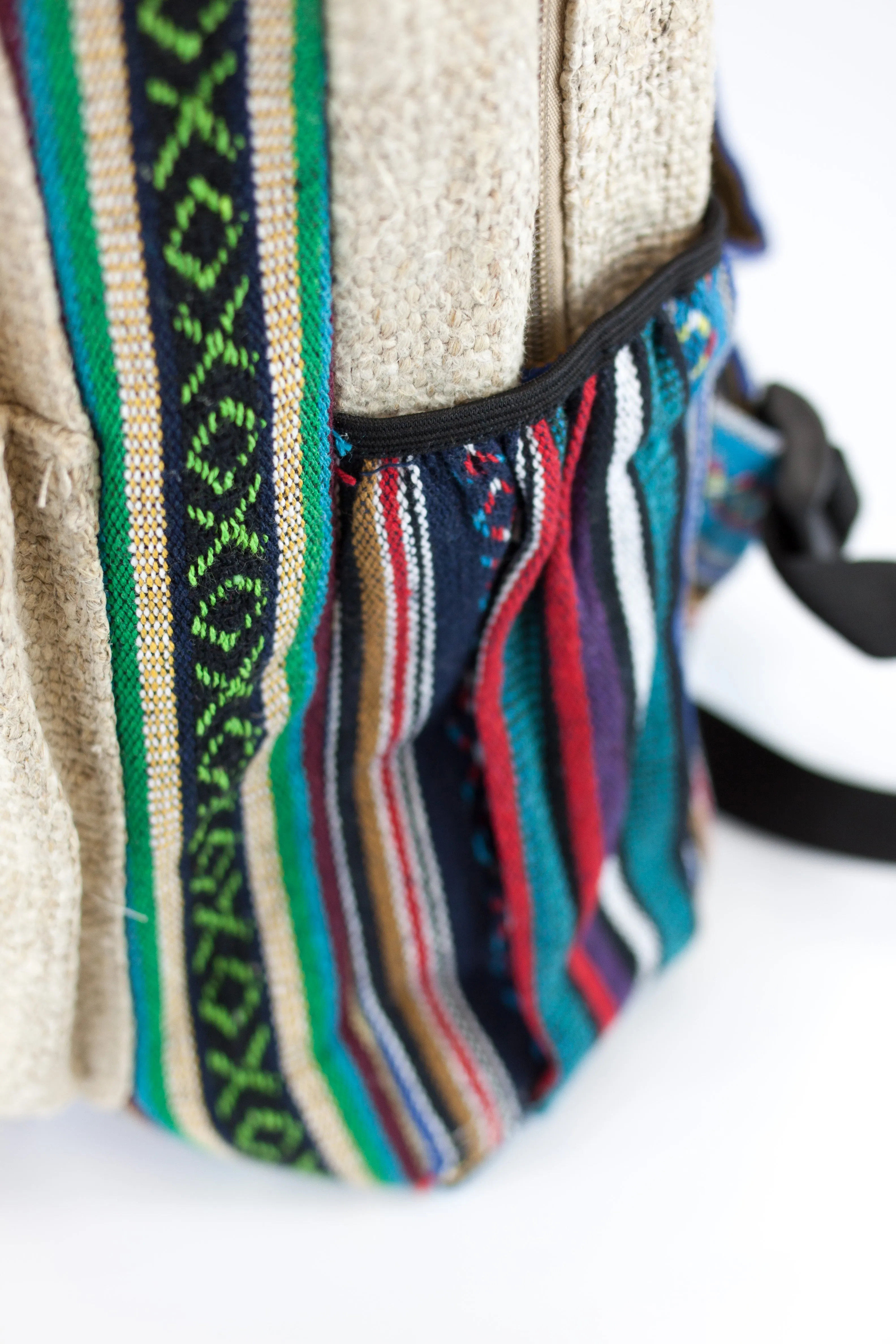 Handmade THC Free Pure Hemp Unisex Bag - HMPHB6