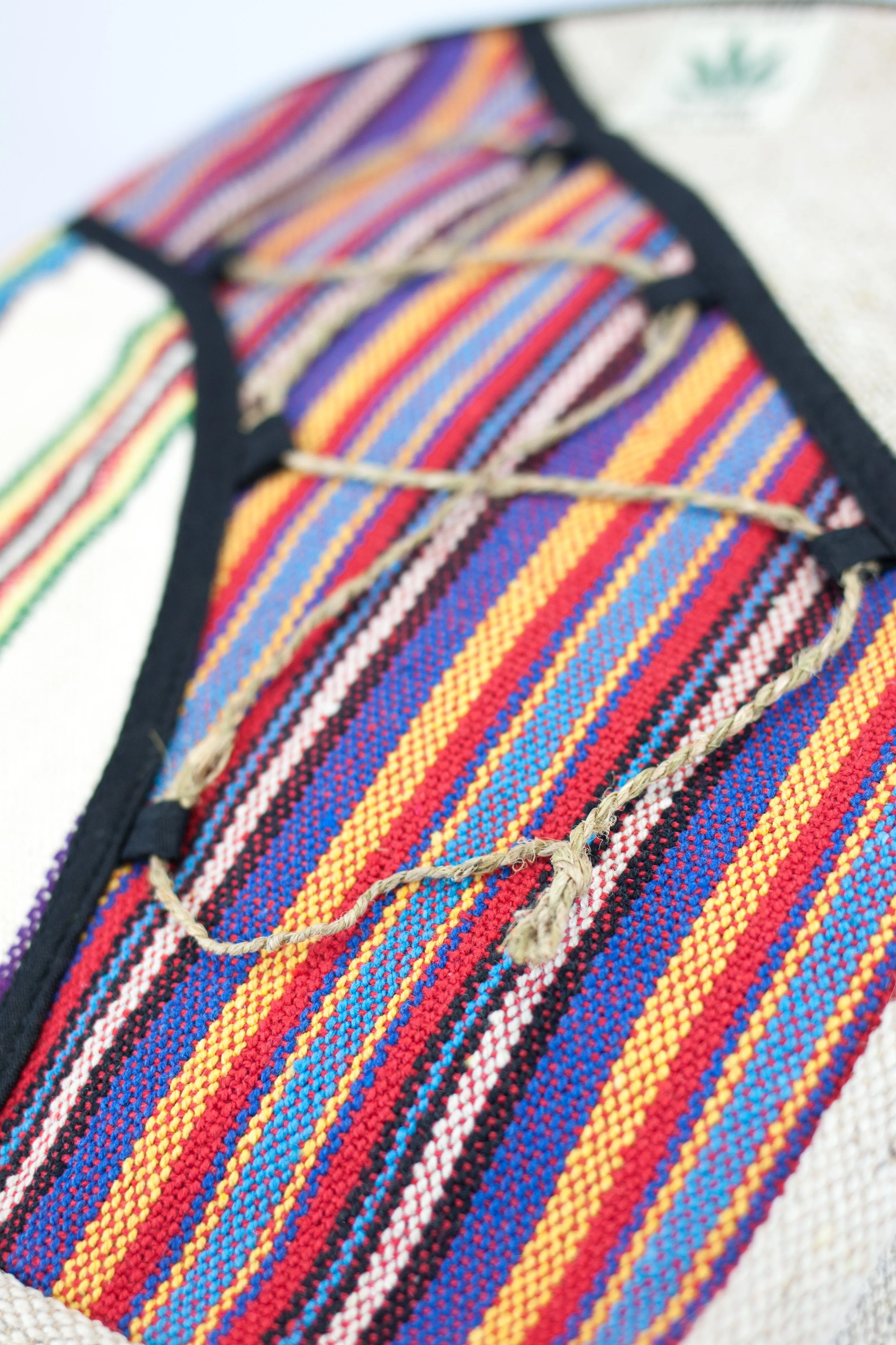 Handmade THC Free Pure Hemp Unisex Bag - HMPHB7