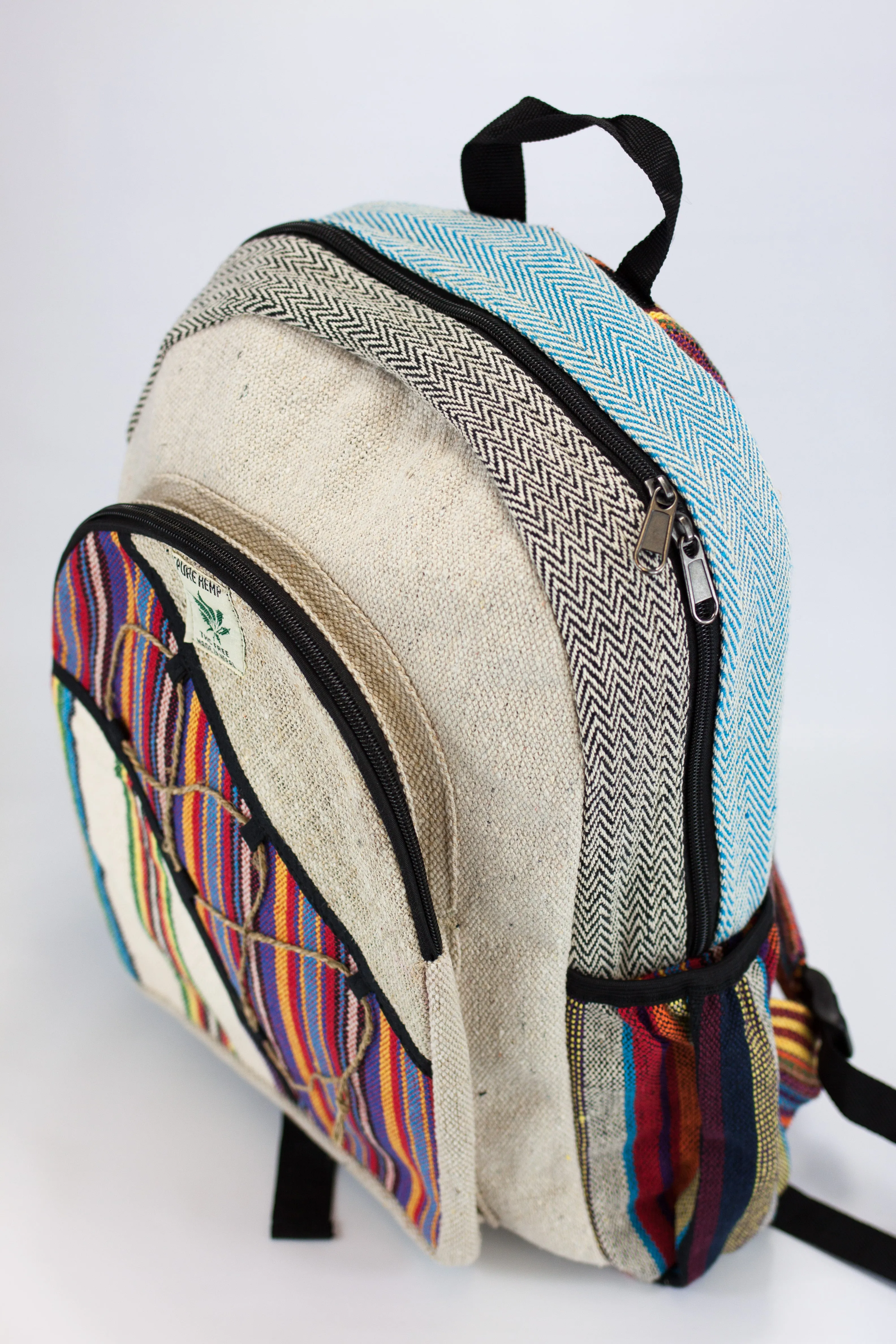 Handmade THC Free Pure Hemp Unisex Bag - HMPHB7