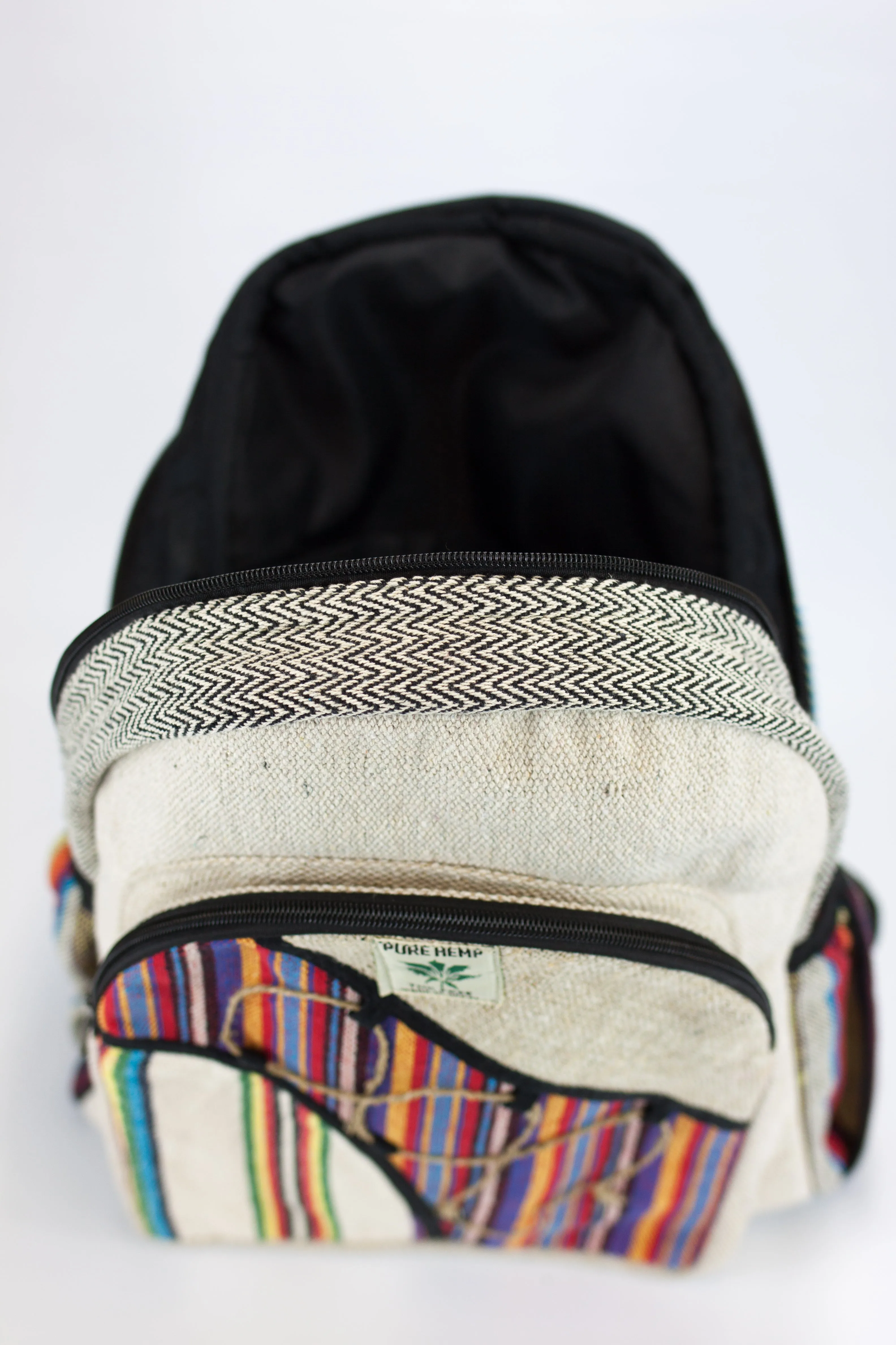 Handmade THC Free Pure Hemp Unisex Bag - HMPHB7