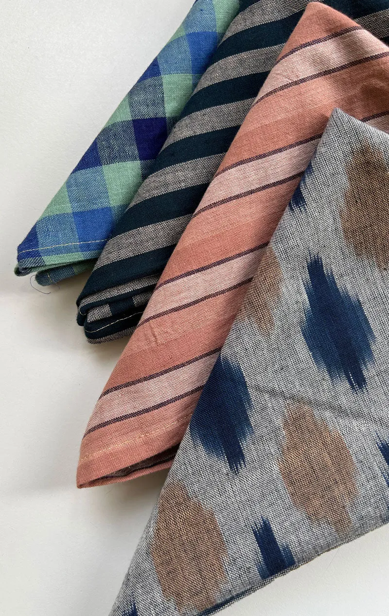 Handwoven cotton Bandanas