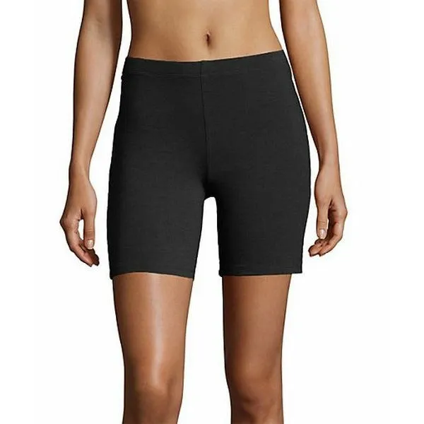 Hanes Women's Stretch Jersey Bike Short