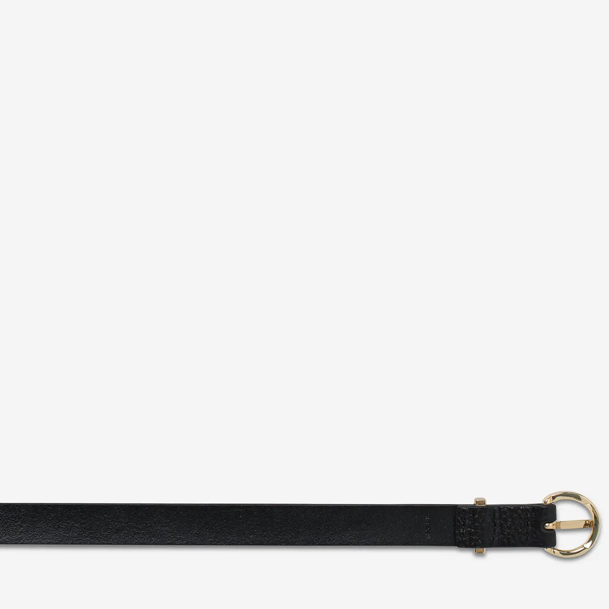 Happens All The Time Belt - Black/Gold