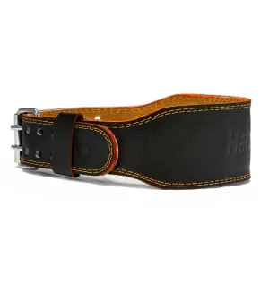 Harbinger 4" Padded Leather Weight Lifting Belt - Black