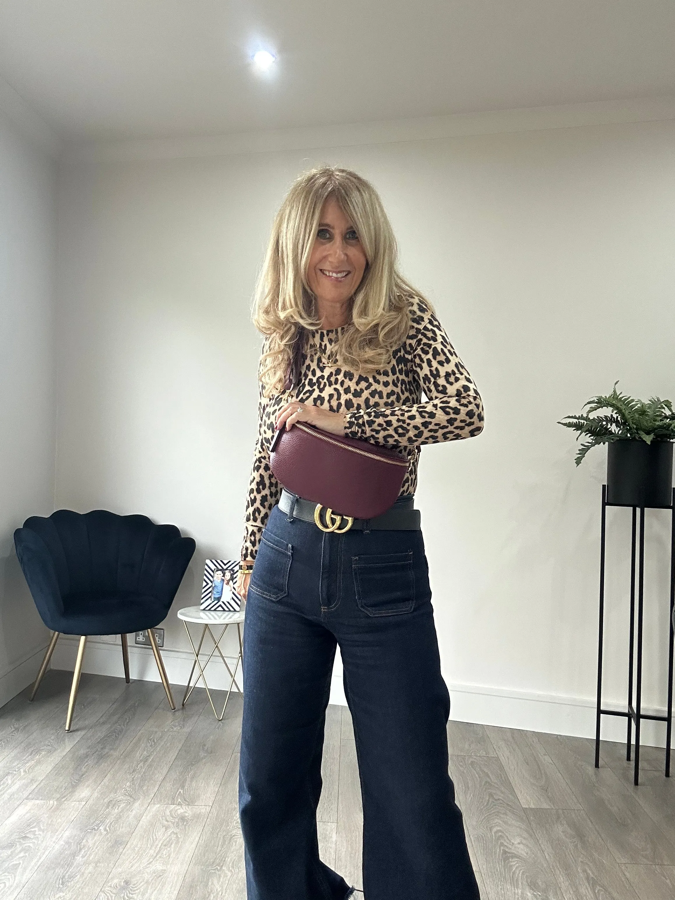 Harley Crossbody Sling Bag | Burgundy
