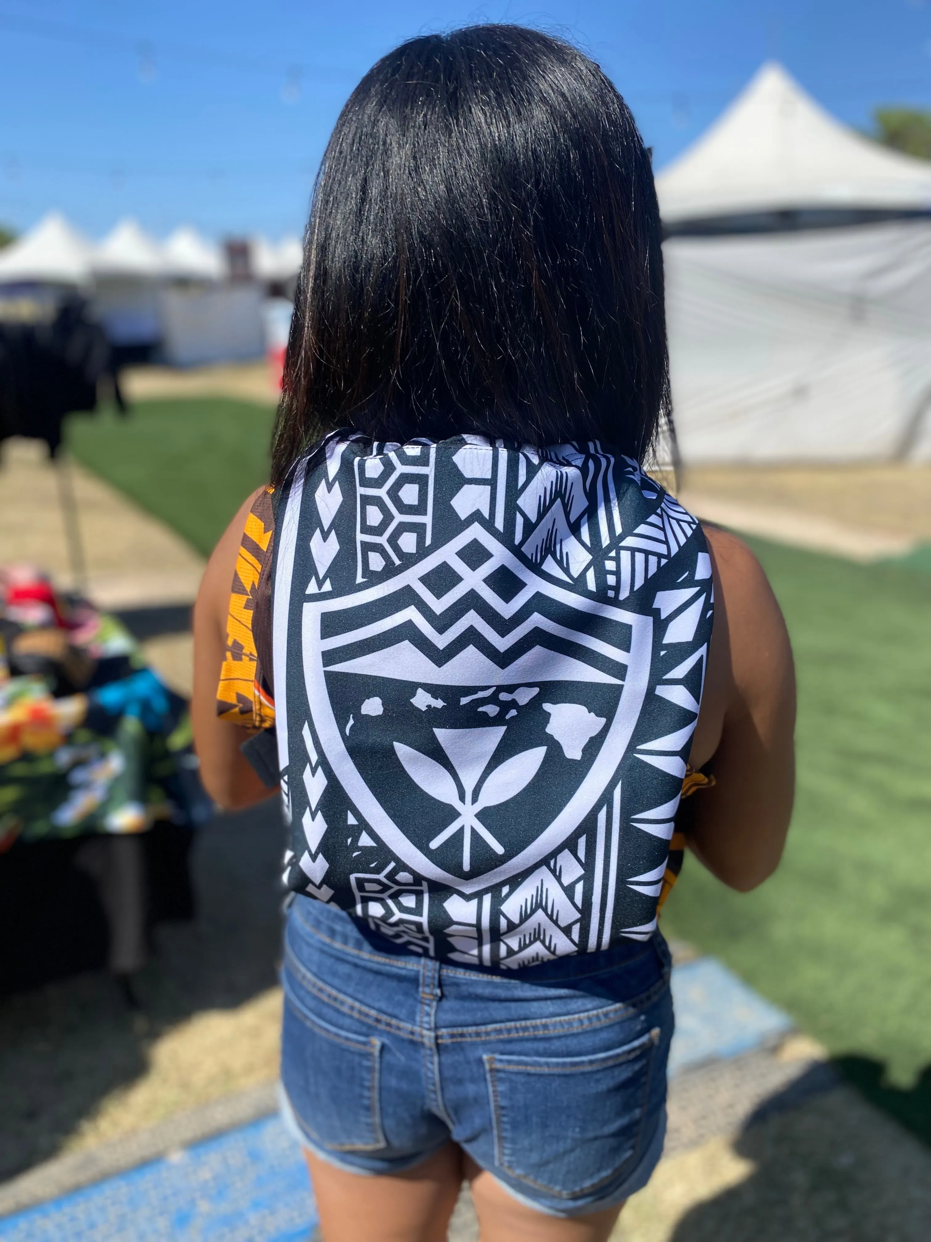 Hawaii Shield Tribal Gym Bag