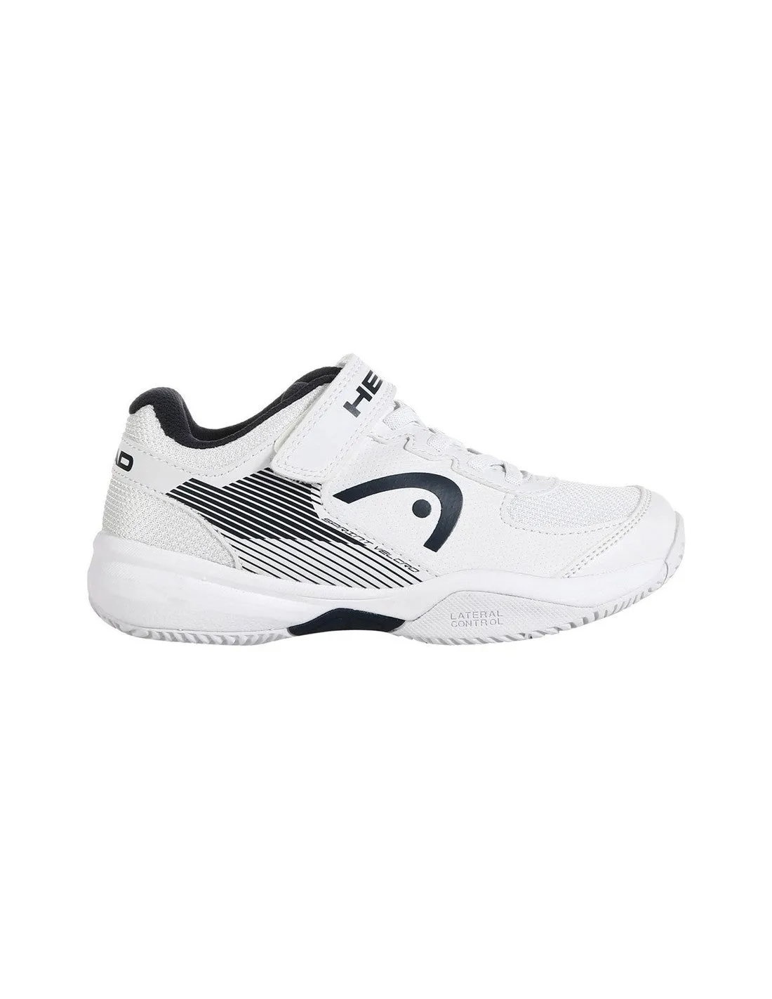 Head Sprint Velcro 3.0 Kids Tennis Shoe (White/Blueberry) (Clearance Sale)
