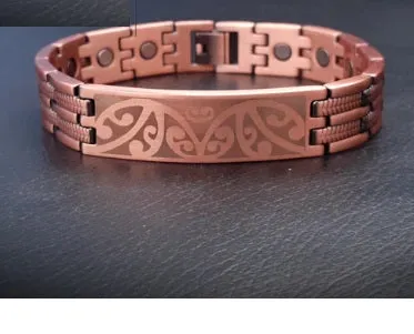 Healing Energy Magnetic 100% Linked Copper Anklets & Bracelets