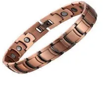 Healing Energy Magnetic 100% Linked Copper Anklets & Bracelets