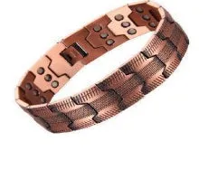 Healing Energy Magnetic 100% Linked Copper Anklets & Bracelets