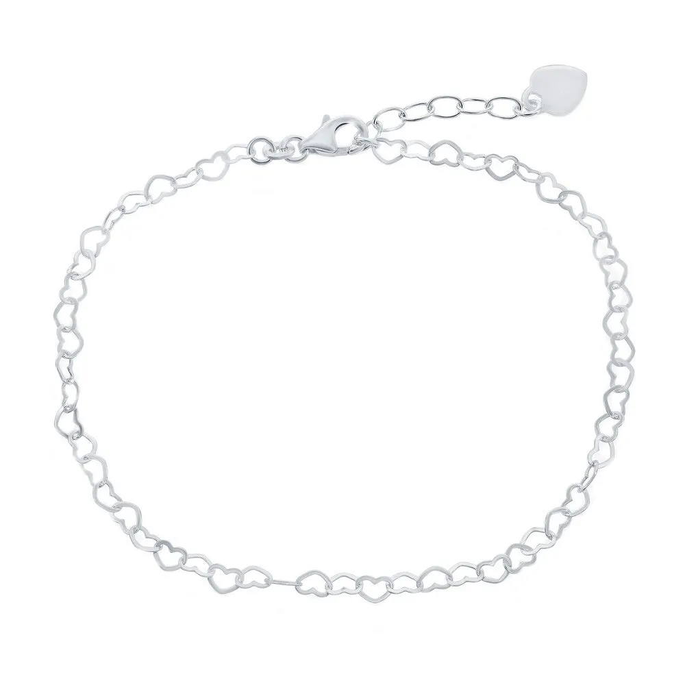 Heart Link Anklet