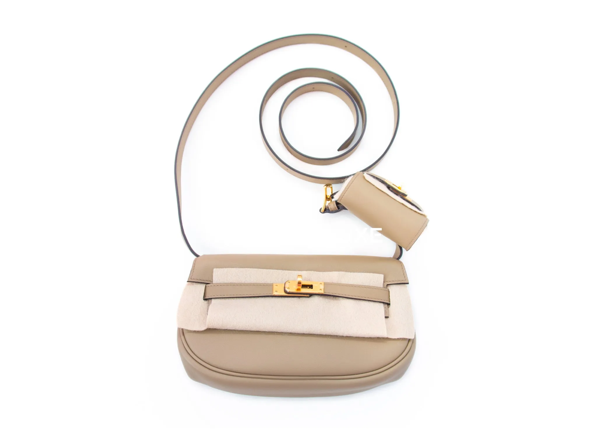 Hermes Kelly Moove Beige Marfa Swift Gold Hardware
