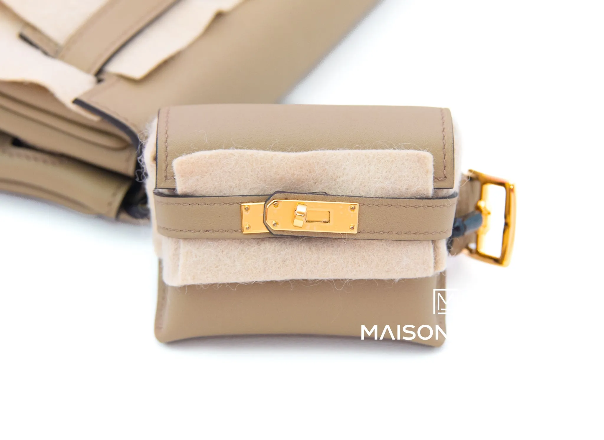 Hermes Kelly Moove Beige Marfa Swift Gold Hardware