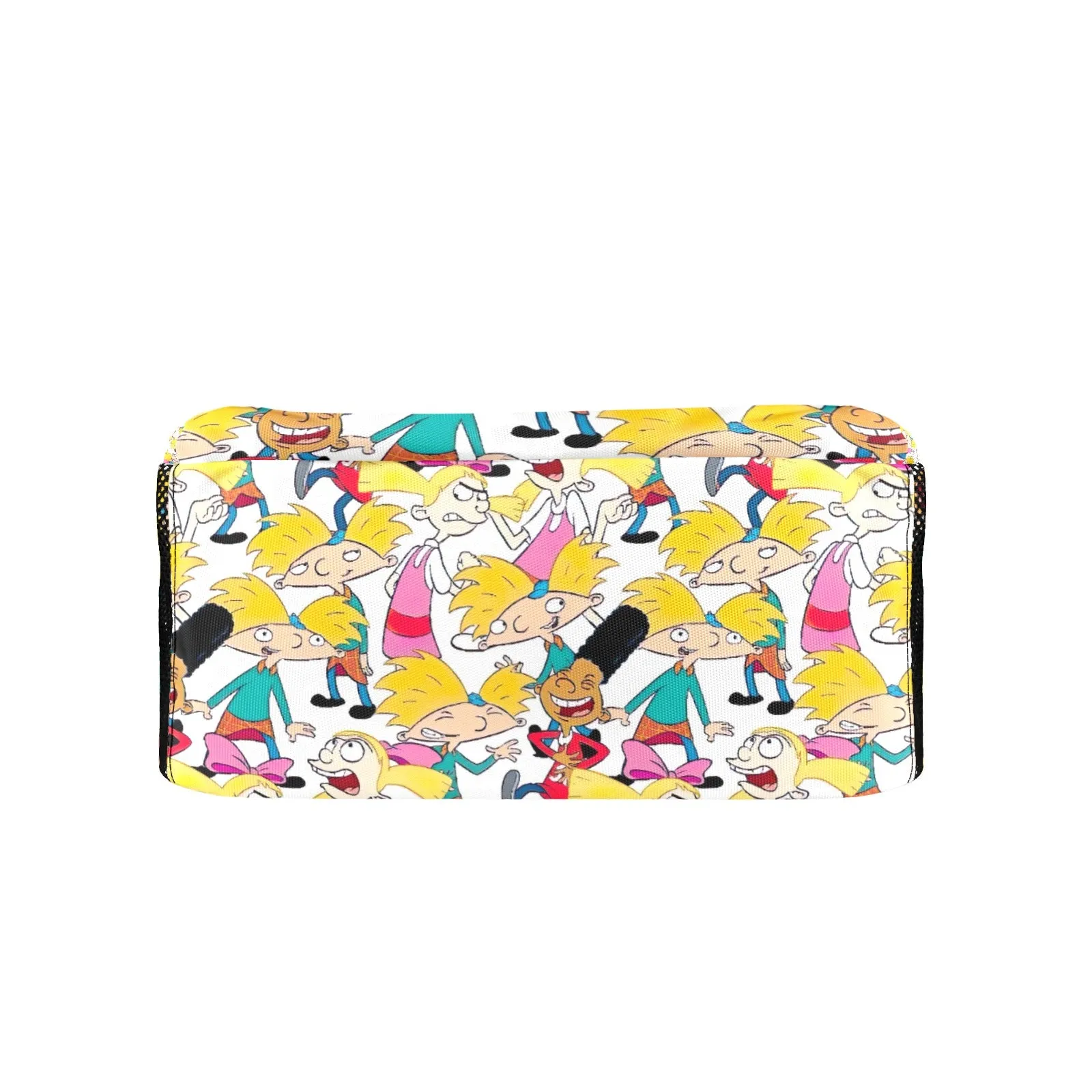 Hey Arnold! White Pattern All Over Print Leisure Sports Backpack