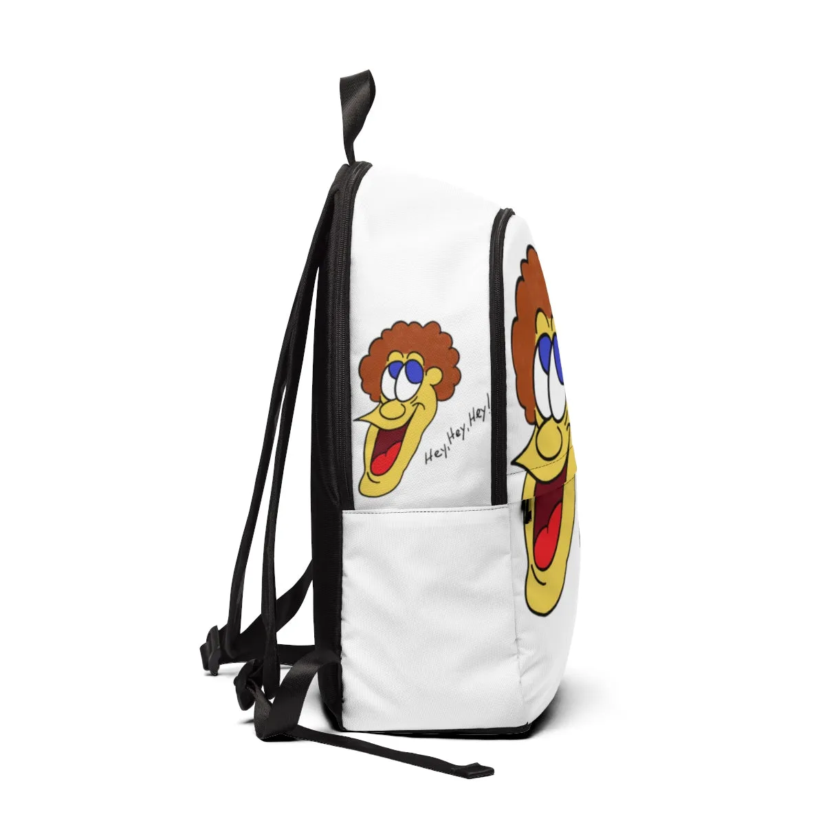 Hey, Hey, Hey!! Unisex Fabric Backpack