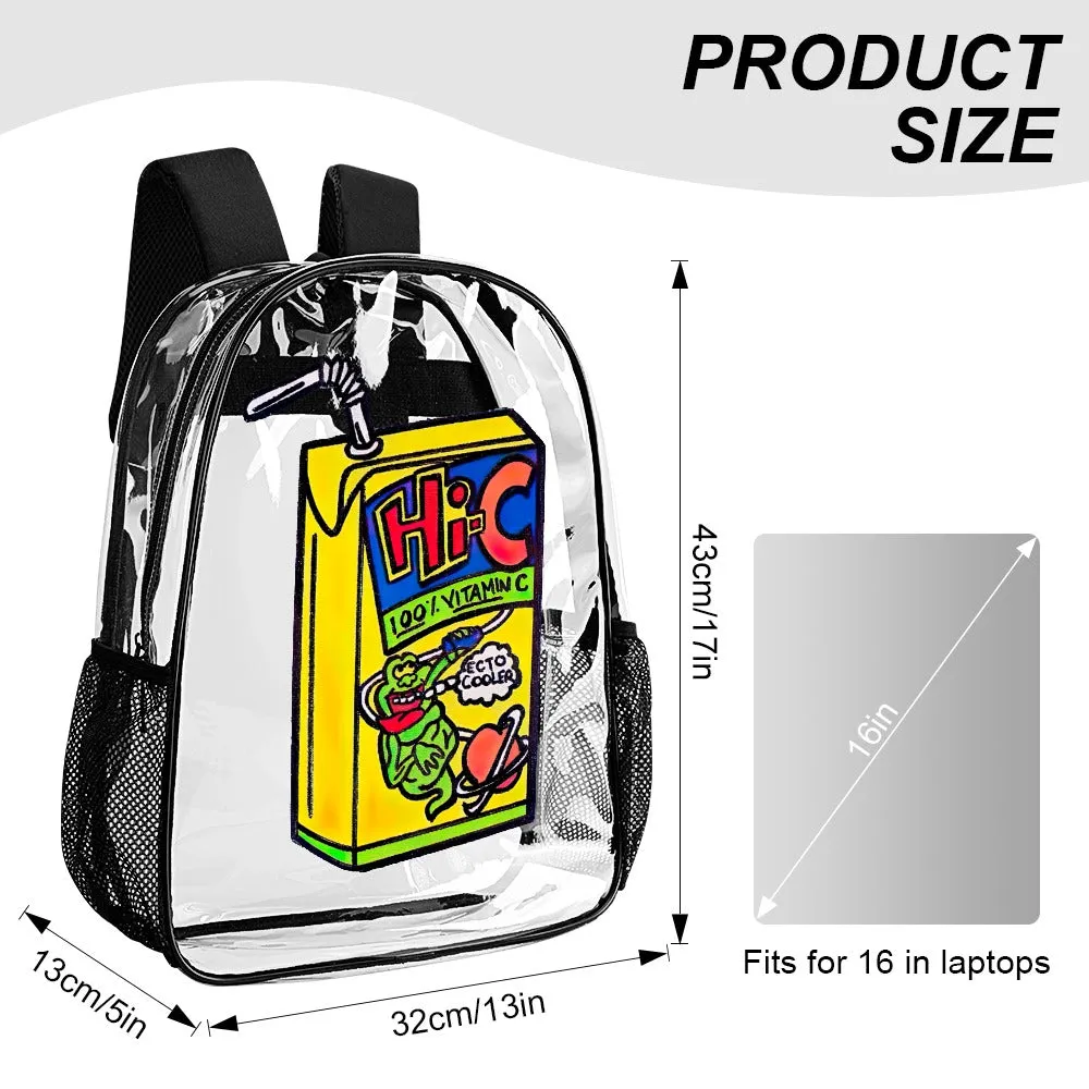 Hi-C Ecto Cooler Transparent Backpack 17 Inch