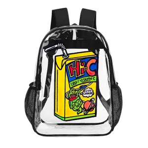 Hi-C Ecto Cooler Transparent Backpack 17 Inch