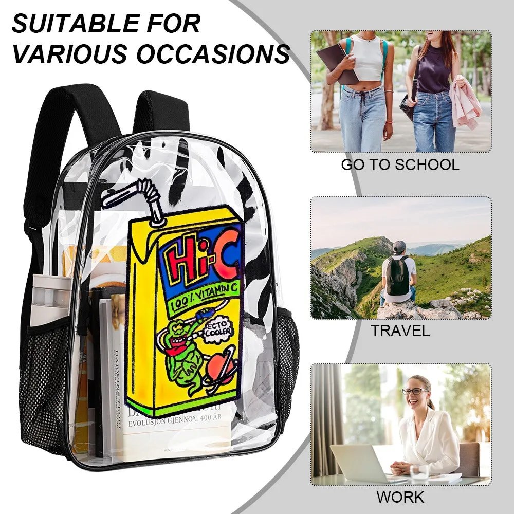 Hi-C Ecto Cooler Transparent Backpack 17 Inch