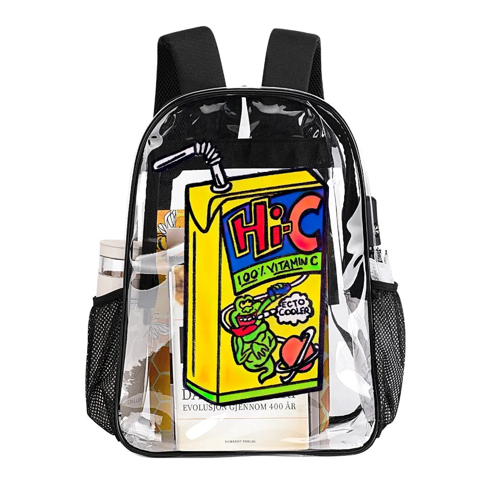 Hi-C Ecto Cooler Transparent Backpack 17 Inch