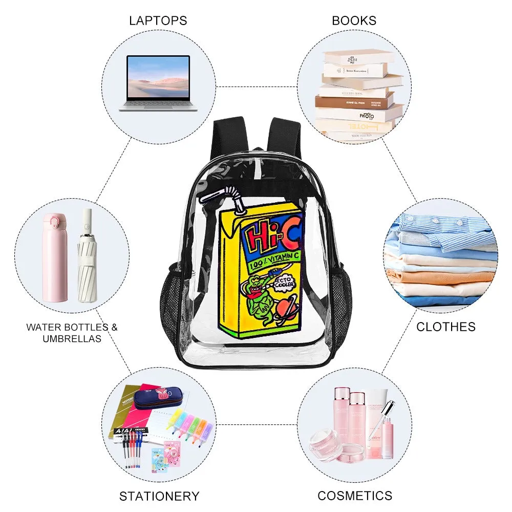 Hi-C Ecto Cooler Transparent Backpack 17 Inch