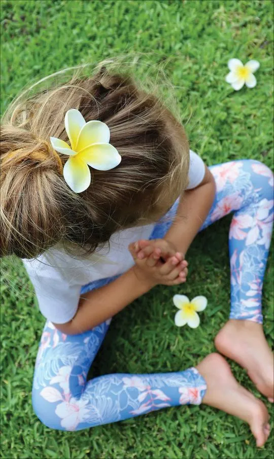 Hibiscus Kiss Mini Me Leggings