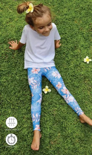Hibiscus Kiss Mini Me Leggings