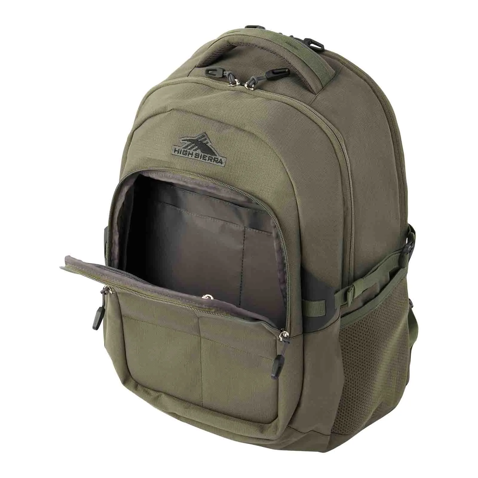 High Sierra Trooper 17 Inch Laptop Backpack Khaki