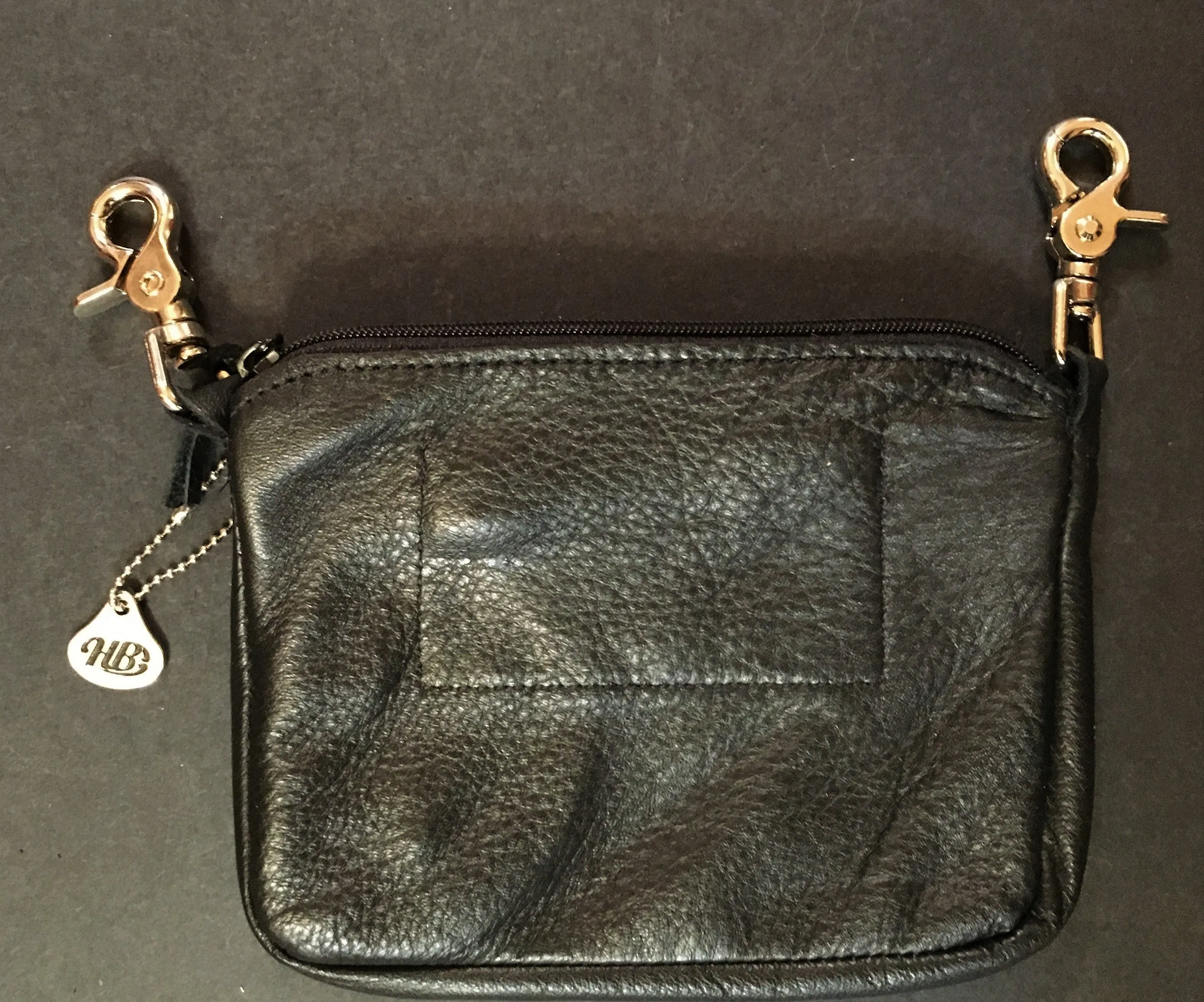 Hip Bag Side Cellphone Jade Feather Print