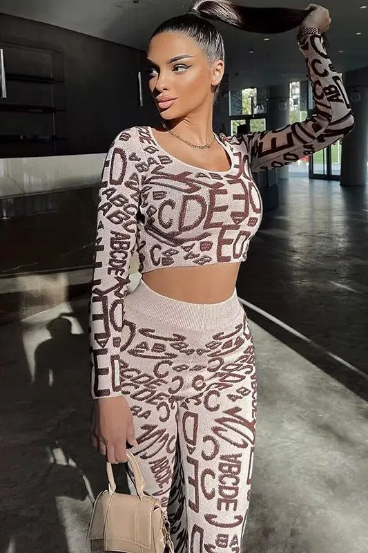 Hip-Lifting Leggings Two-Piece Suit