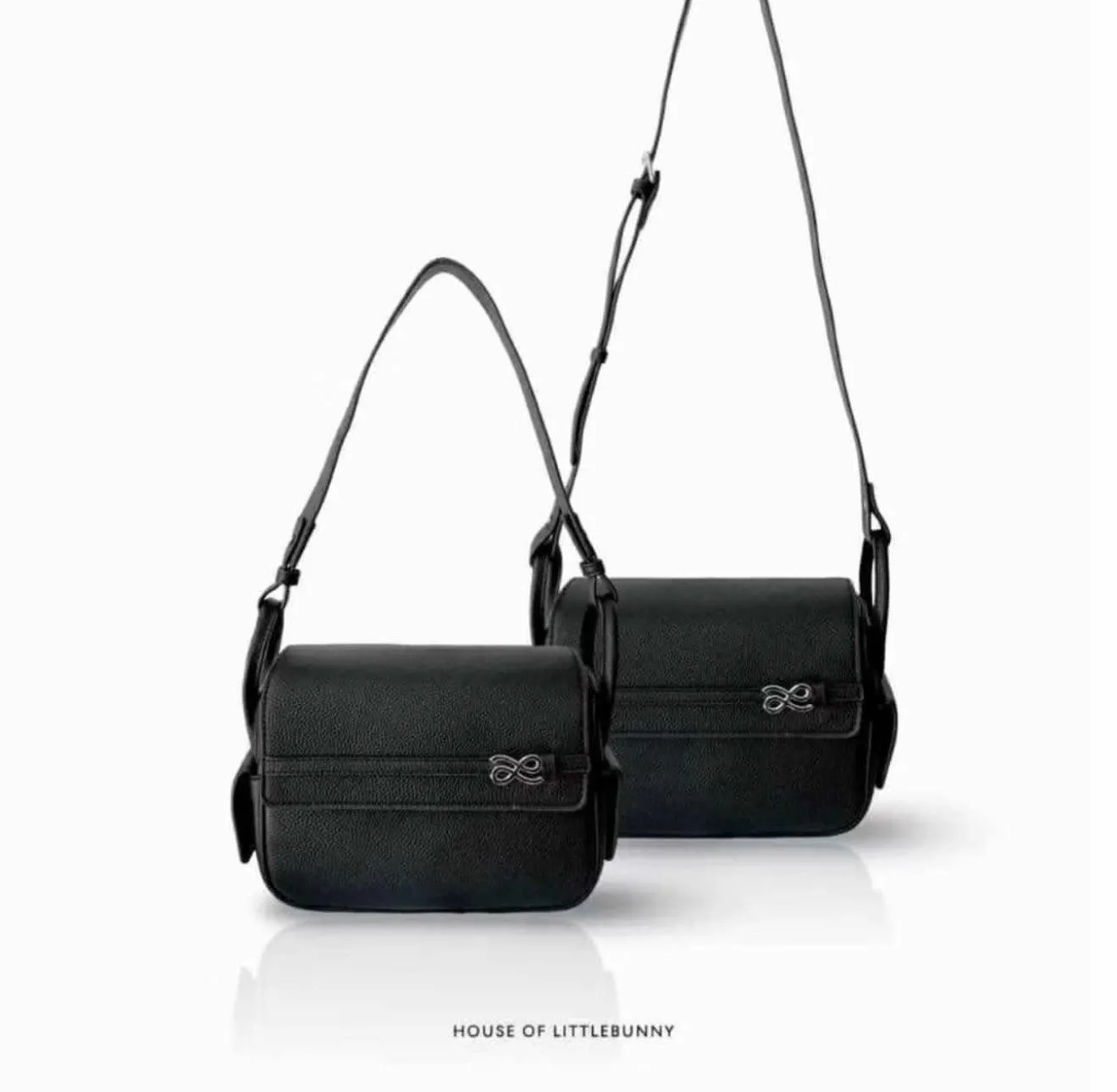 House of Little Bunny Treasure Belt 24 in Black