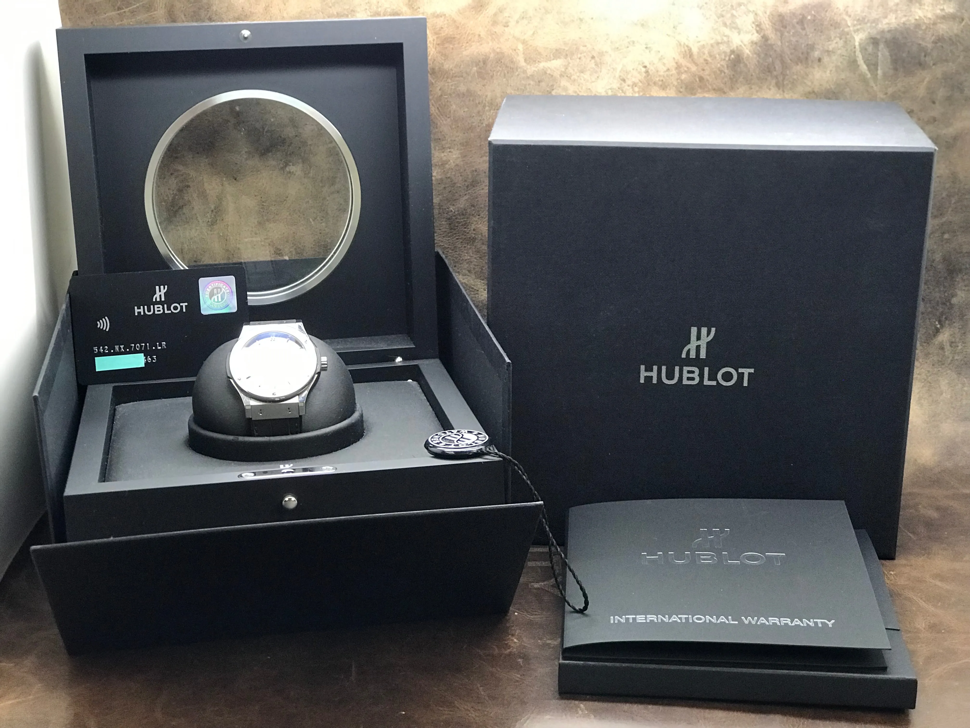 Hublot Classic Fusion 542.NX.7071.LR Grey Dial Automatic Men's Watch