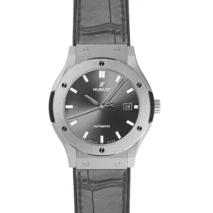HUBLOT ClASSIC FUSION AUTOMATIC TITANIUM 42 MM  MEN WATCH 542.NX.7071.LR