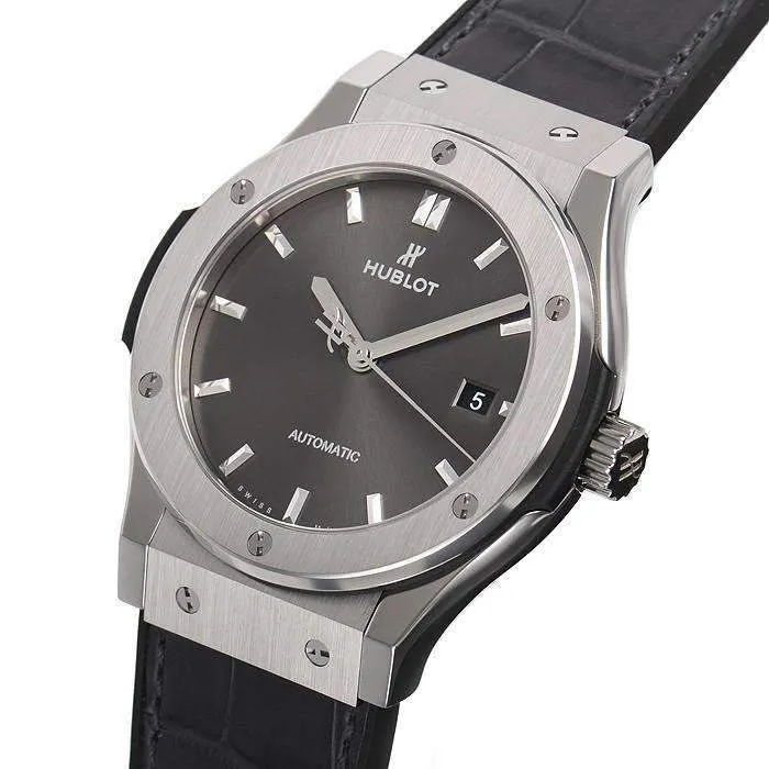 HUBLOT ClASSIC FUSION AUTOMATIC TITANIUM 42 MM  MEN WATCH 542.NX.7071.LR