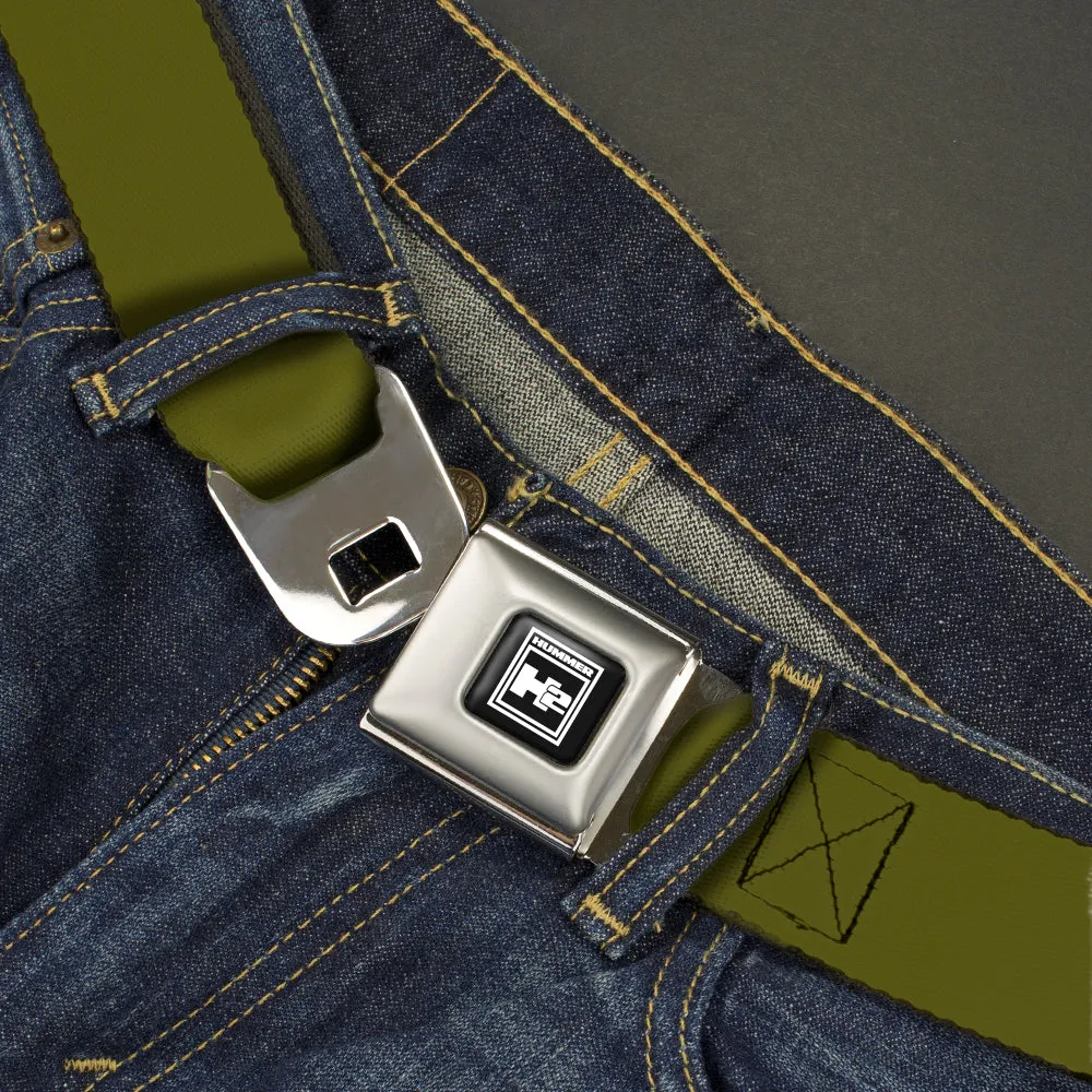 Hummer H2 Seatbelt Belt - Olive Webbing