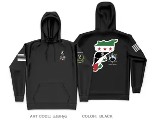 Ice FSC, 1-32 IN BN, 1 BCT, 10 MTN DIV Core Men's Hooded Performance Sweatshirt - xJBHyx