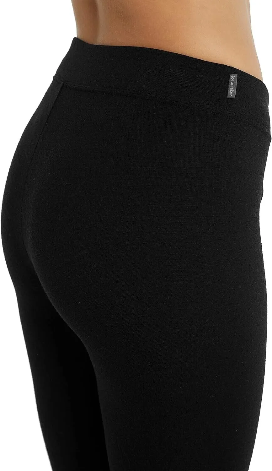 Icebreaker Women's Solace Leggings 260g Activewear Bottoms Large