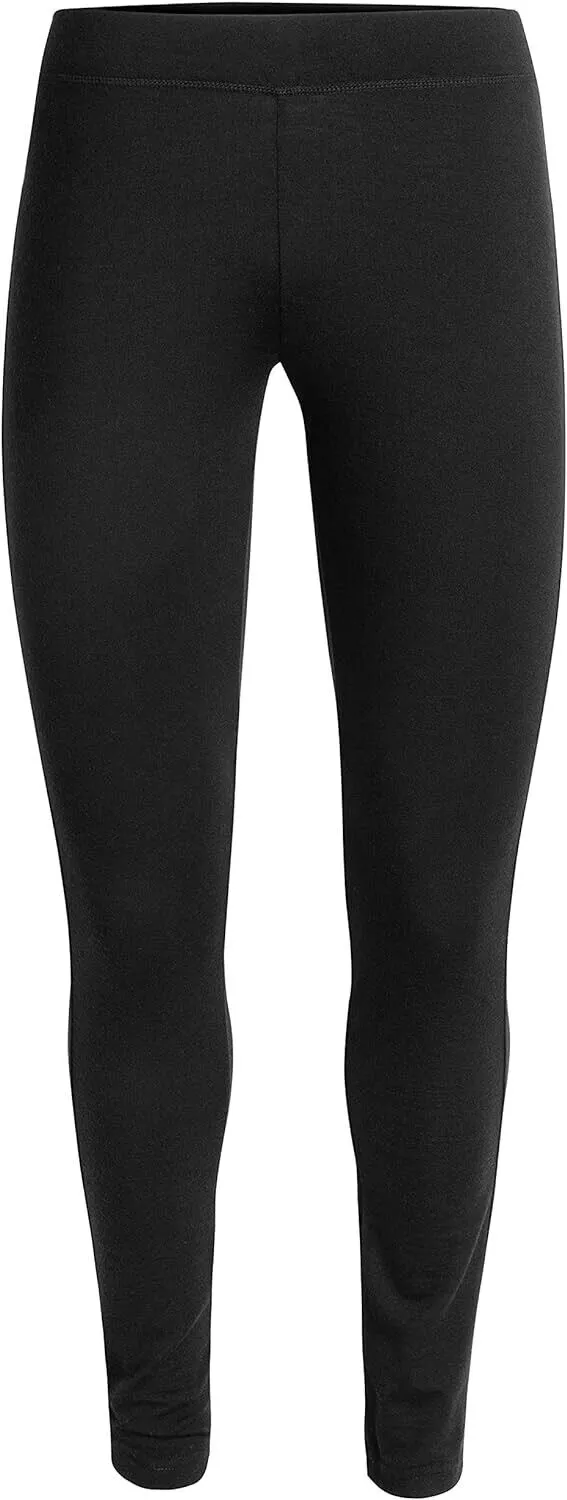 Icebreaker Women's Solace Leggings 260g Activewear Bottoms Large