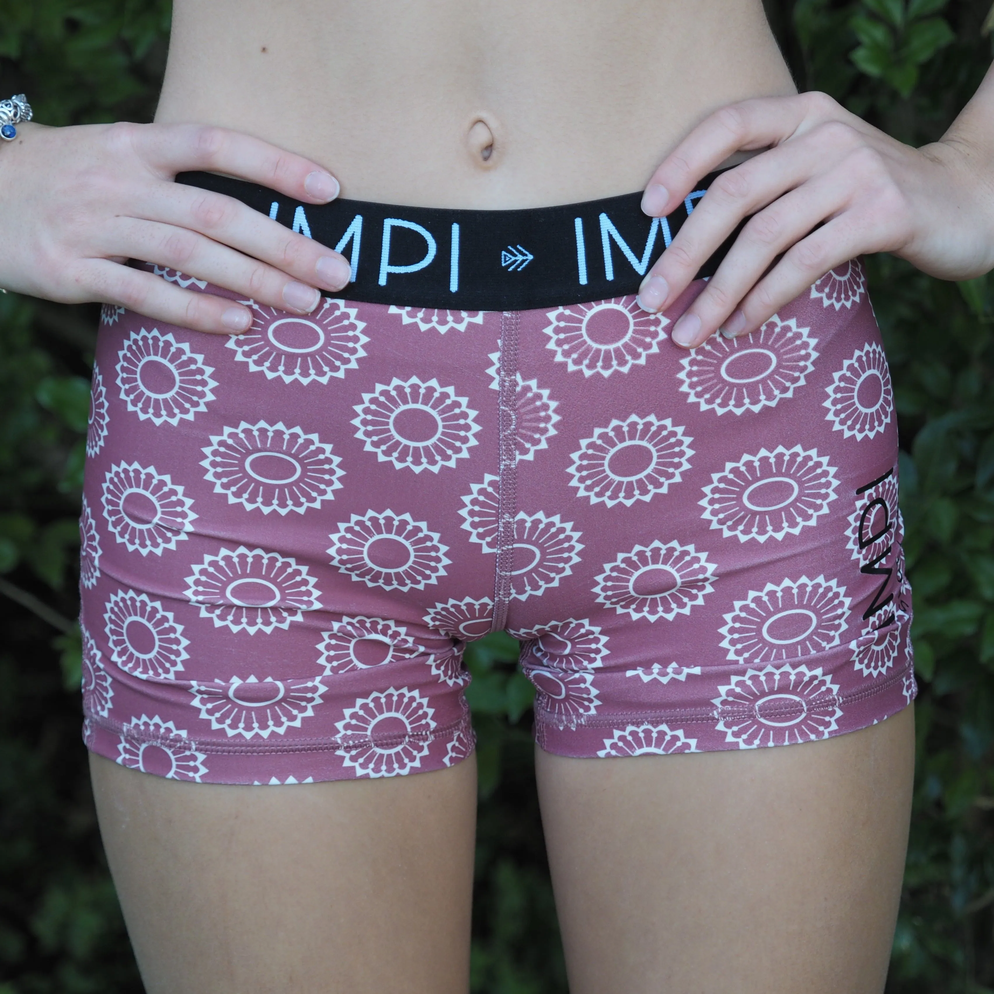 IMPI Elastic Running Shorts - Boho Blush