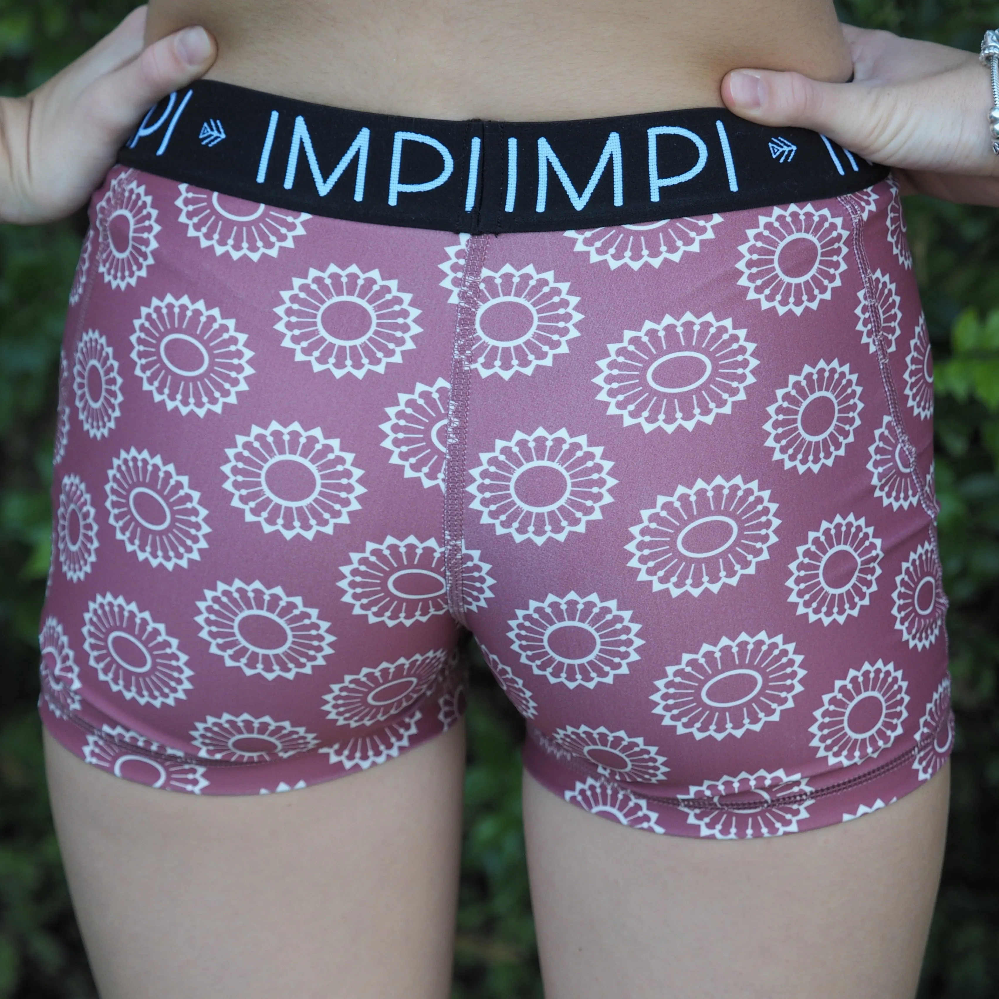 IMPI Elastic Running Shorts - Boho Blush