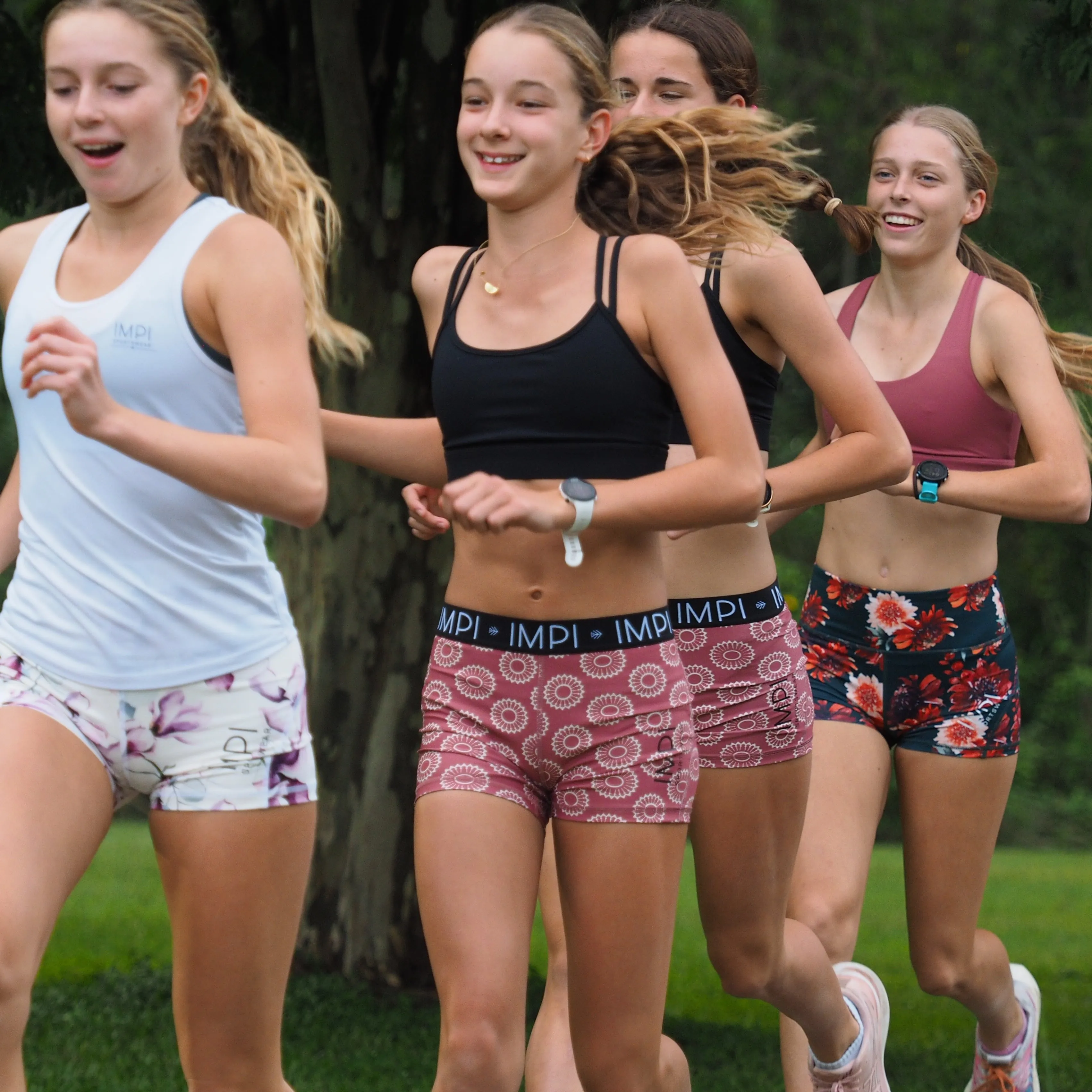 IMPI Elastic Running Shorts - Boho Blush
