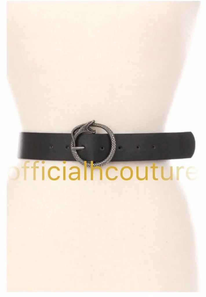 In My Place Belt-(Black)