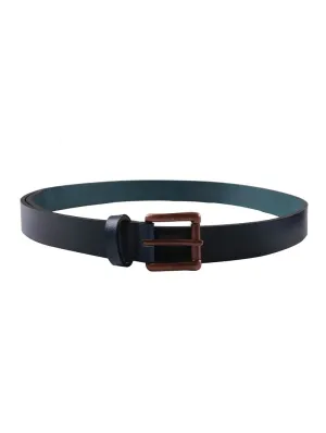 Indigo Buffalo Leather  Buffalo Belt