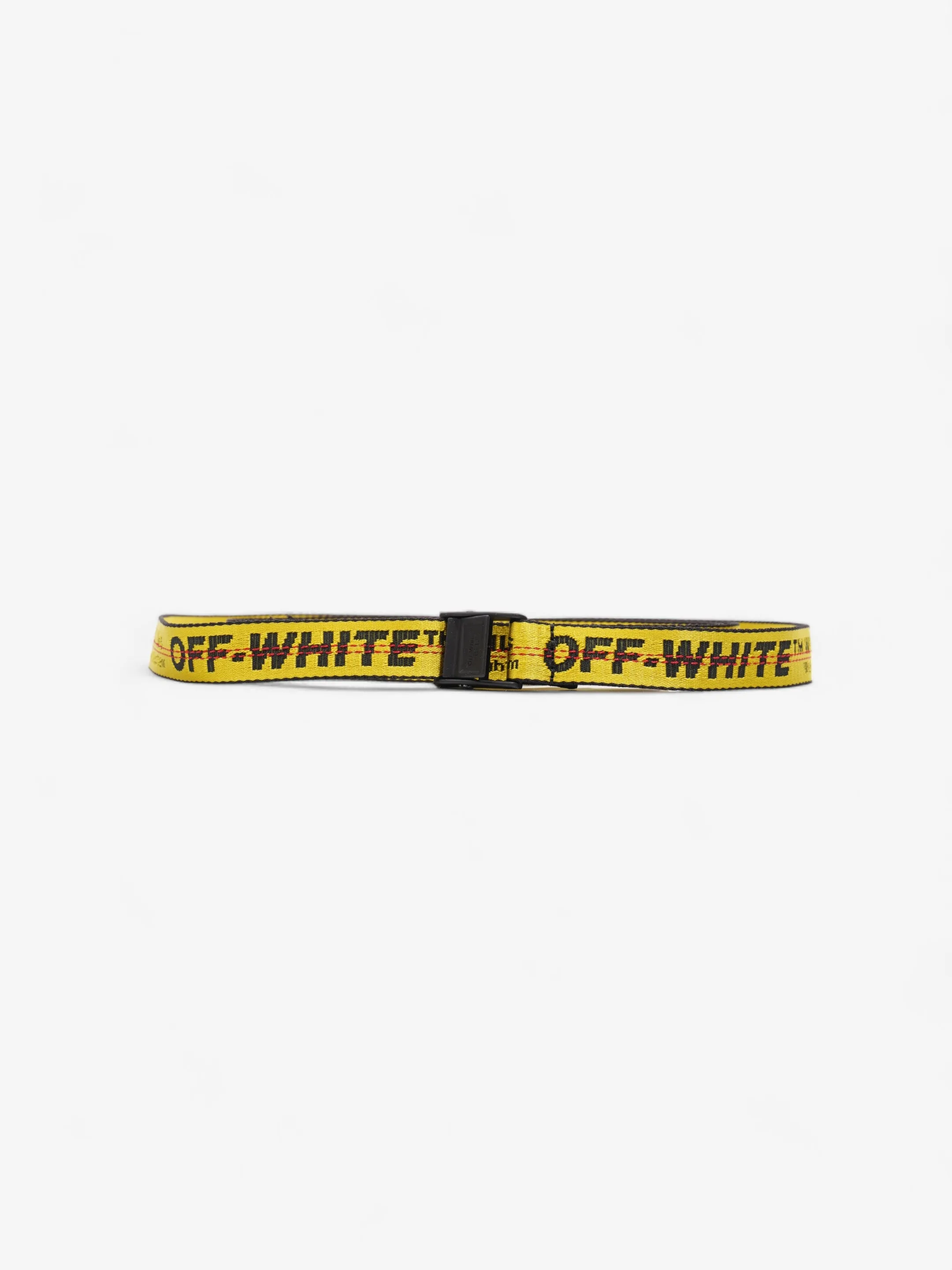 Industrial Belt Yellow Canvas