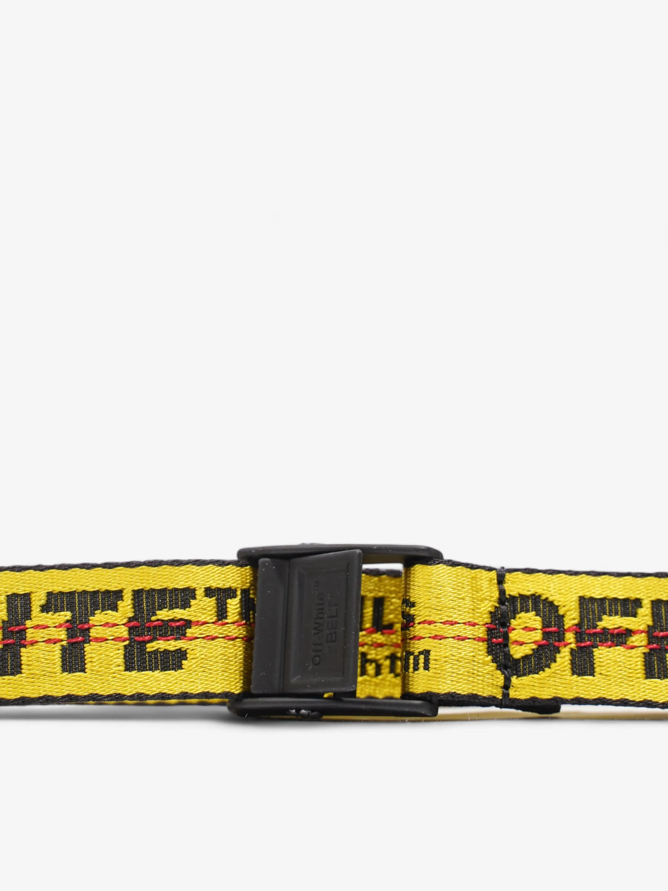 Industrial Belt Yellow Canvas