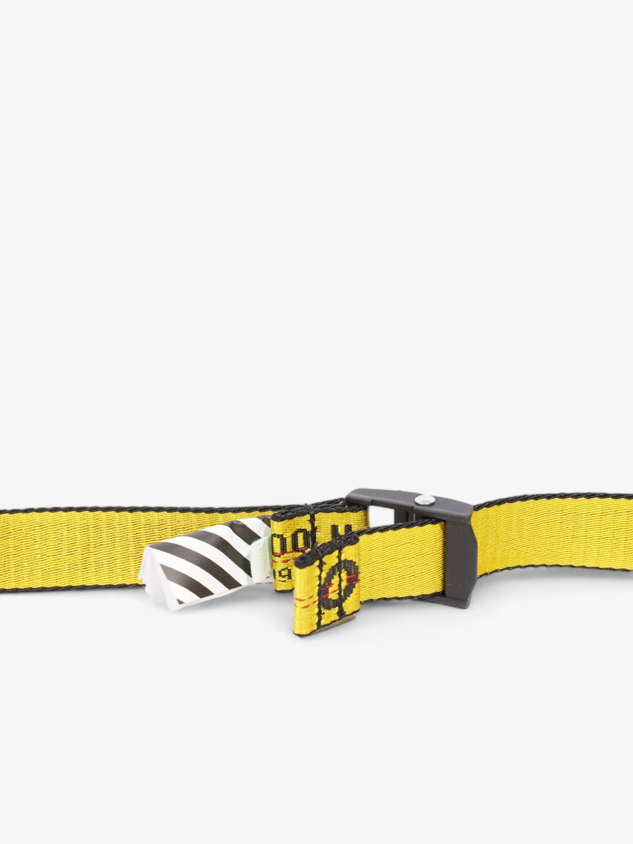 Industrial Belt Yellow Canvas