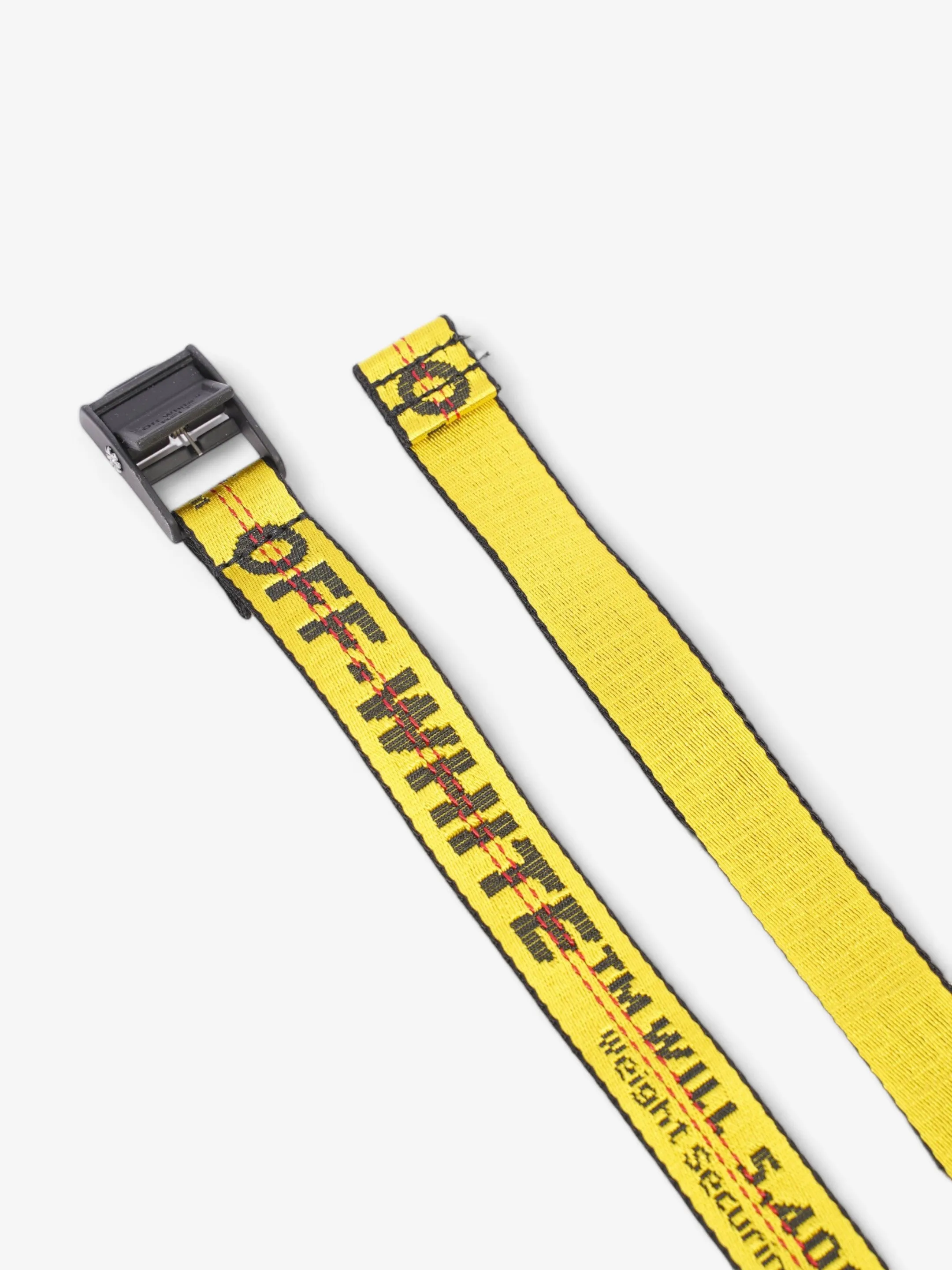 Industrial Belt Yellow Canvas
